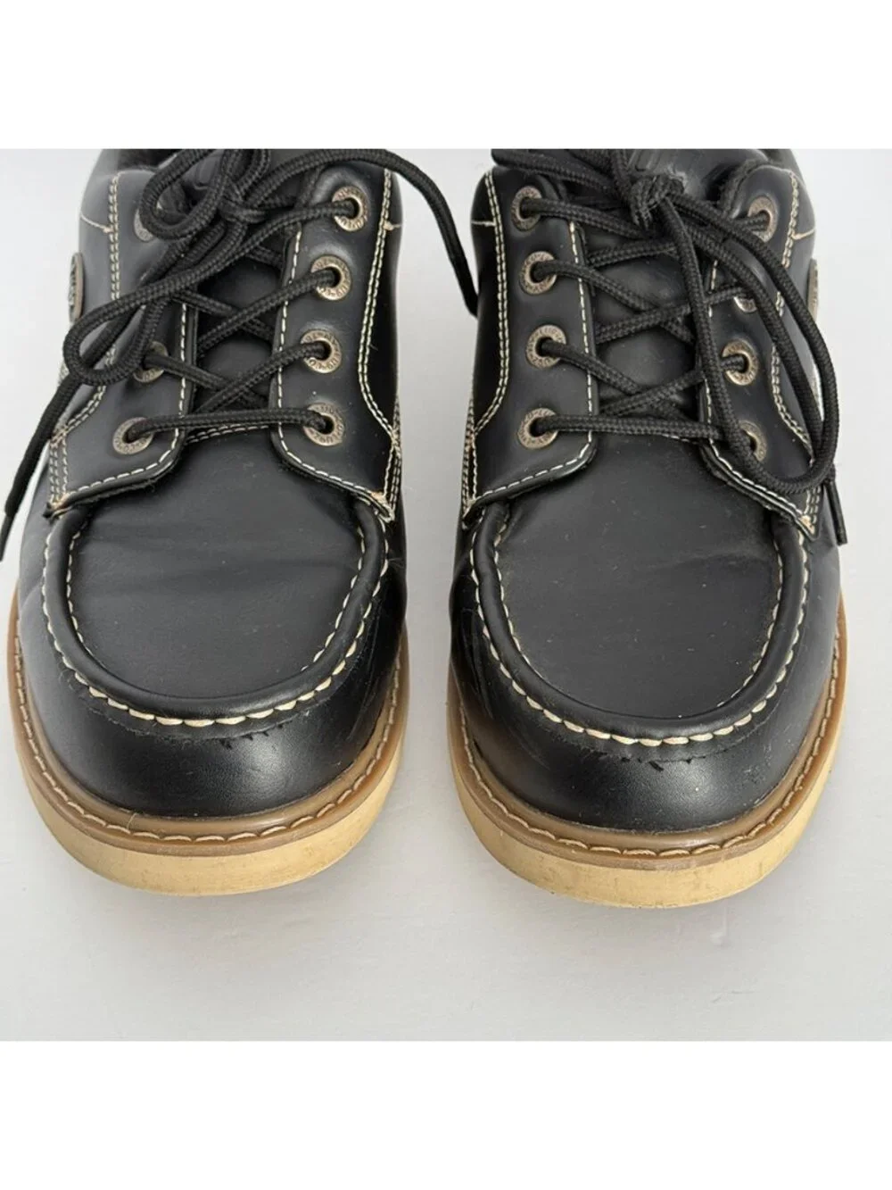 Lugz Men’s Black Roamer Lo Oxford Boots Size 9.5